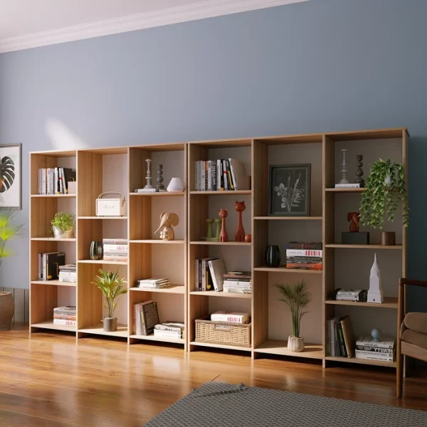 Conjunto 2 Estantes para Livros Multiuso 11 Nichos London